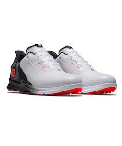 獲得ポイント145pt 【送料無料】フットジョイ(FootJoy) ゴルフシューズ スパイクレス FJ フューエル BOA 55435W 【国内正規品】【2025年モデル】 メンズ WH／BK 25．5