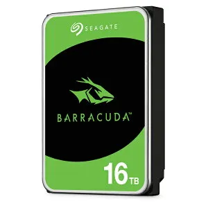 【在庫目安:あり】【送料無料】Seagate BarraCuda 3.5 16TB 内蔵HDD メーカー2年保証 SATA 6.0Gb/ s 512MB 7200rpm ST16000DM001 CMR| パソコン周辺機器 ハードディスクドライブ