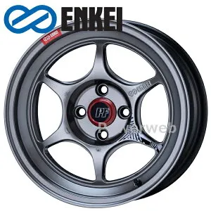 [ホイールのみ単品4本セット] ENKEI/エンケイ PF06 15インチ×8.0J PCD：114.3 穴数：5 インセット：35 ハイパーシルバー (HSB)