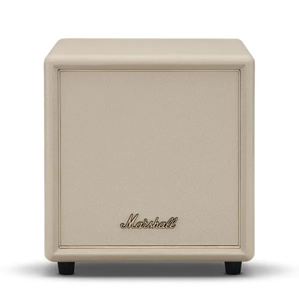 (お取り寄せ) Marshall Heston Sub 200 Cream サブウーファー 重低音 Bluetooth LE Audio LC3 映画 テレビ 動画 専用アプリ対応 マーシャル