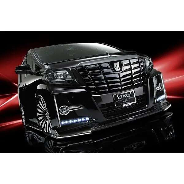 D.A.D/ギャルソン（EU-Sエディション）【エアロ3点セット（F/S/R）】AYH/GGH/AGH30 アルファード前期 SR/SA/Sグレード