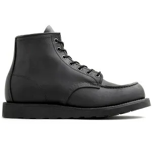 Red Wing Shoes レッドウィング メンズ スニーカー 【Red Wing Shoes Classic Moc 6-Inch Boot Heritage #8074 Black Harness Leather】 サイズ US_9.5(27.5cm) Black Harness Leather