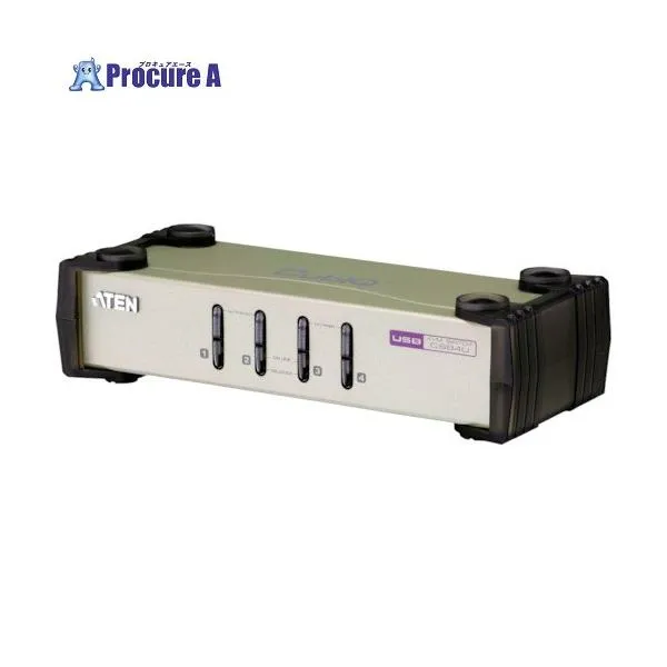ATEN KVMスイッチ 4ポート/USB/ マルチインターフェース ▼115-2987 CS84U 1台