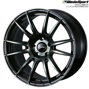 WedsSport SA-62R WBC 1本 [18×8.5J+45 5H 114.3 φ73] ウェッズスポーツ ホイール SA62R ウォースブラッククリアー 0041773