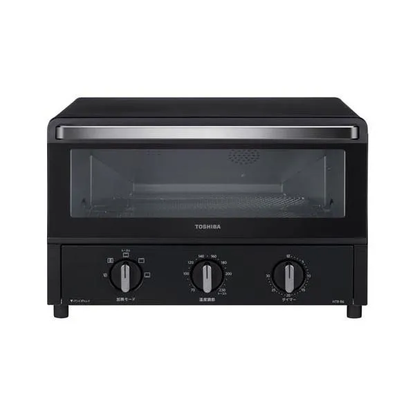 東芝 オーブントースター 4枚焼き 温度調節機能 角皿付き HTR-R6(K) ( 1台 )/ 東芝(TOSHIBA)