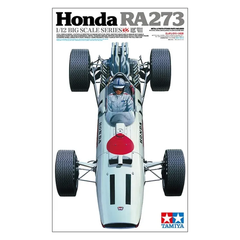 タミヤ 新品 プラモデル 1/12 Honda RA273 (エッチングパーツ付き) 「ビッグスケールシリーズ No.32」 [12032]