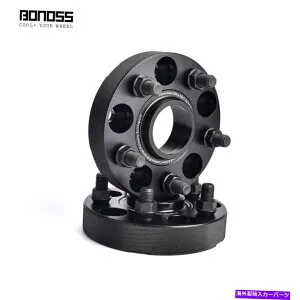 wheel adapter ホンダシビック2006-2018のための230mmのボノスフォード5x4.5 ''ホイールスペーサーのセット Set of 2 30mm BONOSS Forged 5x4.5'' Wheel Spacers for Honda Civic 2006-2018【並行輸入品】