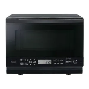 TOSHIBA(東芝)スチームオーブンレンジ石窯ドームER-D70A(K)ブラック250°C1段調理フラットテーブル電子レンジ赤外線センサーノンフライ調理簡単お手入れ小型新生活一人暮らし二人暮らしファ…