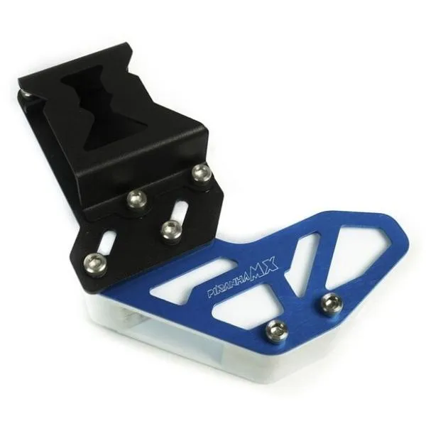 PIRANHA ピラニア PIRANHA-MX Adjustable Chain Guide for WR-155R COLOR：Blue WR 155R YAMAHA ヤマハ チェーンガイド 足回り