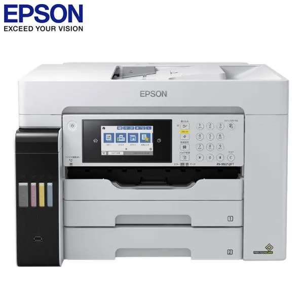 EPSON インクジェット複合機 エコタンク PX-M6712FT A3 a3プリンター カラー FAX 無線LAN 2段トレイ コピー機能 スキャナー機能 大型プリンター 代引不可