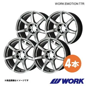 【16インチ 4H 100 6.5J+48 GTS】ホイール 1ピース 4枚 シャトル ハイブリッド 4WD DAA-GP8 ワークエモーションT7R WORK EMOTION T7R ワーク WORK