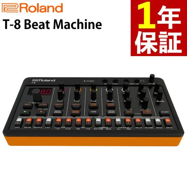Roland リズムマシン AIRA Compact T-8 Beat Machine 音楽制作 T-8 ローランド（ラッピング不可）