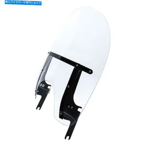 Windshield ハーレーツーリングのためのクリアPCフロントガラスのフロントスケーン1994-2020 Clear PC Windshield Windscreen For Harley Touring Road King FLHR FLHRC 1994-2020【並行輸入品】