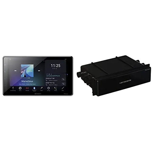 【セット買い】Pioneer パイオニア ディスプレイオーディオ DMH-SF700 9インチ フローティング 1DIN Amazon Alexa搭載 AppleCarPlay AndroidAuto?対応 Bluetooth USB iPod iPhon