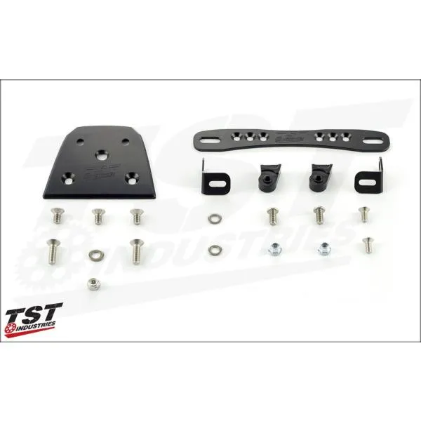 TST ティーエスティー Elite-1 フェンダーレスキット INCLUDE MOUNTS FOR OEM TURN SIGNALS：Yes，Please Z125 2017-2018 KAWASAKI カワサキ フェンダー関連