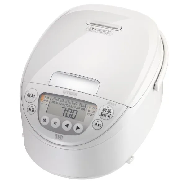 タイガー IH炊飯ジャー(5.5合炊き) ピュアホワイト TIGER 炊きたて JPW-M100WY 返品種別A