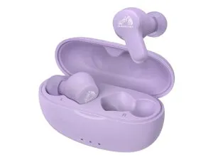 JVCケンウッド Victor HA-A20T ワイヤレスイヤホン Bluetooth 本体質量4.2g（片耳）小型軽量ボディ 最大24時間再生 生活防水仕様 Bluetooth Ver.5.3 オリジナルステッカー付属 HA-A20T-V パープル