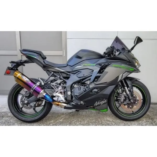 BEET ビート NASSERT Evolution TypeII スリップオンマフラー カラー：パープルゴールド Ninja ZX-6R KAWASAKI カワサキ マフラー