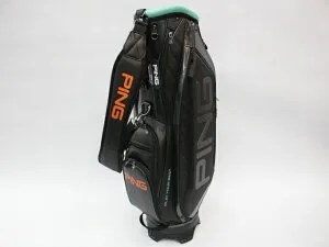 【新品】 NEW [7324] ピン PING CB-U2504 オーセンティックカート キャディバッグ ブラック/ミント 2026年モデル