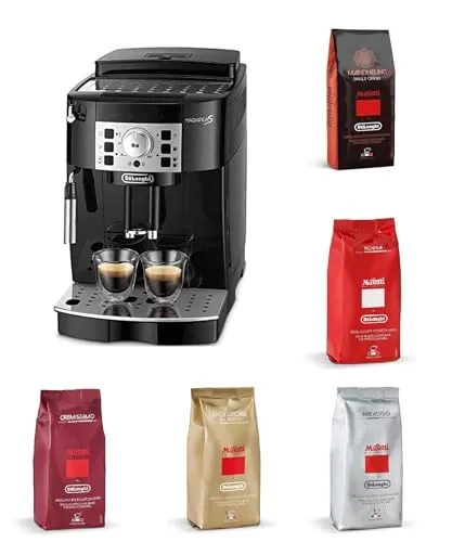 DeLonghi(デロンギ) De'Longhi全自動コーヒーマシン マグニフィカS ECAM22112B コーヒー豆セット