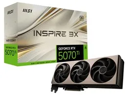 GeForce RTX 5070 Ti 16G INSPIRE 3X OC [PCIExp 16GB]