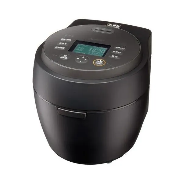 【長期保証付】三菱(MITSUBISHI) NJ-BW10H-B 炭漆黒 IHジャー炊飯器 本炭釜 5.5合 ブラック かまど炊き 紬 つむぎ 玄米冷凍