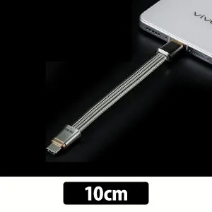 【4/25限定★抽選で最大100%ポイントバック！(要エントリー)】ddHiFi TC19CC USB-C To USB-C OTGケーブル 10cm USBケーブル Type-C to Type-C 音質改善 DAP用 DAC用 ケーブル ディーディーハイファイ