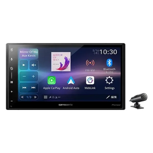 パイオニア カロッツェリア カーオーディオ 6.8V型ワイドディスプレイ 2Dメインユニット DMH-SZ500