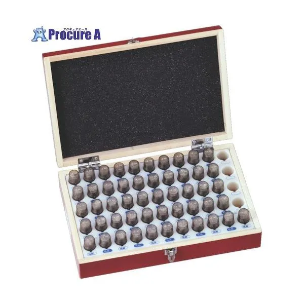 SK 鋼ピンゲージセット AHシリーズ ＋-公差 0.200～1.000mm(0.050mmとび計17本) ■▼817-7558 AH-0 1S