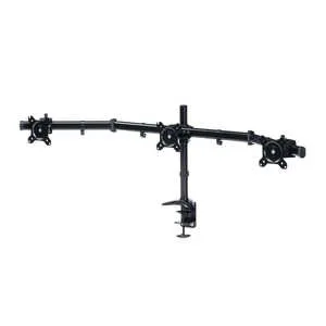 サンワサプライ モニターアーム(3画面・横並び) CR-LAC312BK