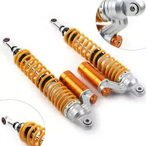 445 ミリメートル 17.5 ATV リアエアショックアブソーバーダンパーホンダヤマハスズキゴールデン用 445mm 17.5 ATV Rear Air Shock Absorber Damper For Honda Yamaha Suzuki Golden 【並行輸入品】