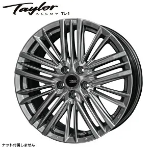 テイラー TL1 19×7.0J PCD120 5H INSET+38 ハブ径φ60 平座 ハイパーメタルブラック 19インチ ホイール単品 1本 TAYLOR TL1 共豊 AME