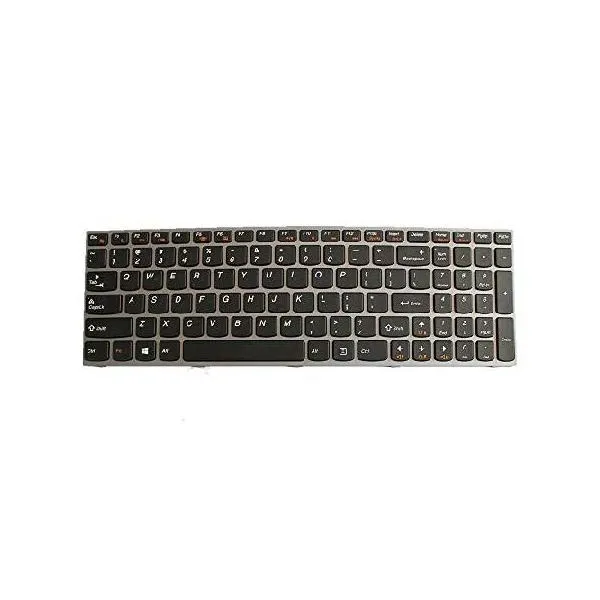 Replacement Laptop Keyboard for Lenovo B570 B570e B570e2 B575 B575e Black with Gray Frame US United States Edition_並行輸入