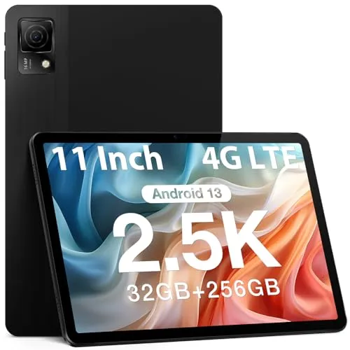 DOOGEE T30Ultra｜Android 13 タブレット 11インチ｜SIMフリー｜RAM 32GB (12GB+最大20GB拡張)+256GB ROM｜Helio G99 オクタコア/メタルボディ・薄型7.6mm｜8580mAh +18W充電対応