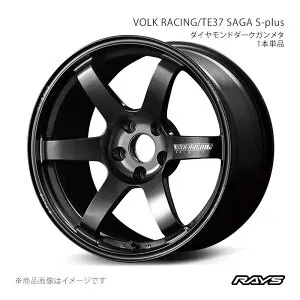 RAYS ボルクレーシング TE37 サーガSプラス レガシィツーリングワゴン BR9 フロント/リア共用 ホイール4本セット【18×8J 5-100 INSET45 MM】06448804596MM×4