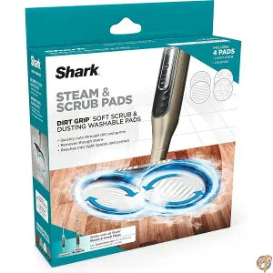 【5日最大1500円クーポン】Shark Steam & Scrub ダートグリップ ソフトスクラブ ダスティング洗えるパッド 完全に再利用可能 密閉された硬い床すべてを強力にクリーニング S8001、S8201、S7201、S7001