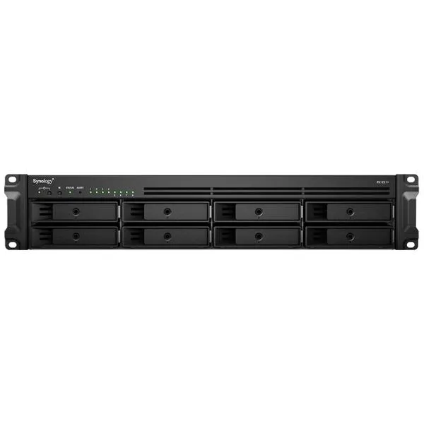 Synology 高性能2U8ベイNASサーバー RackStation RS1221+ HDD非搭載モデル