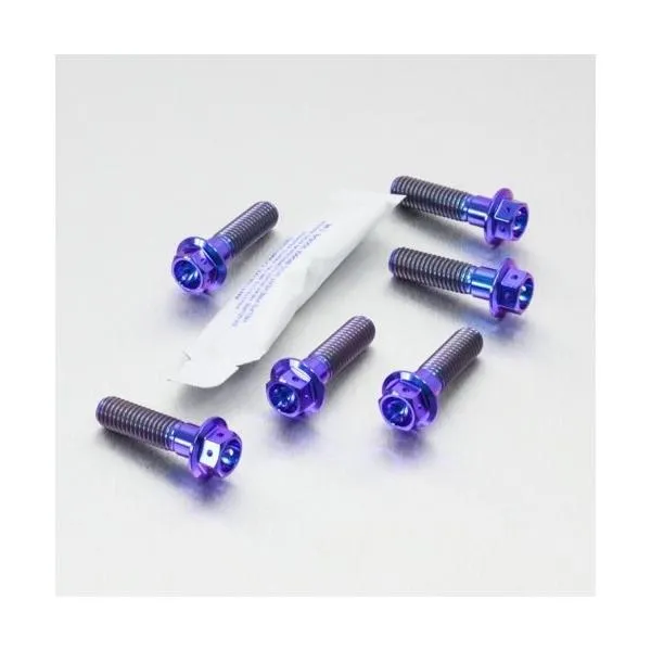 PRO BOLT プロボルト トップ ＆ ボトム クランプ ヨーク ピンチ キット レーススペック カラー：パープル RS125R 690 Duke 790 HONDA ホンダ KTM