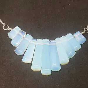 【送料無料】アクセサリー ネックレスアクアコーンウォールaqua translcido graduado perla collarhecho a mano en cornwall