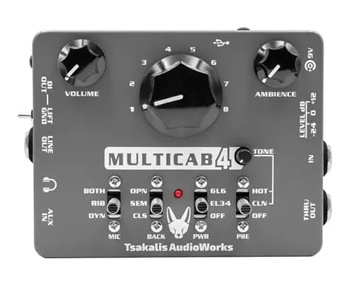 Tsakalis Audio Works/MULTI CAB4 PreAmp/Cabinet Simulator タスカリスオーディオ
