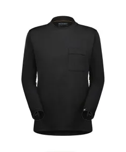 獲得ポイント99pt 10% OFF／SALE 【送料無料】マムート(MAMMUT) Tシャツ 長袖 Urban QD Longsleeve T-Shirt アジアンフィット Men 1016-01460 0001 【国内正規品】 メンズ black XL（EU－L）