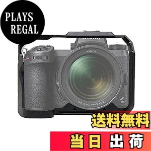 【送料無料】SIUTATDSH カメラ ケージ 適用 Nikon ニコン Z5 Z6 Z7 Z6ii Z7iiカメラ専用ケージ 超拡張性 内蔵コールドシューマウント Arri規格のネジ穴がある Arca規格プレートがあり