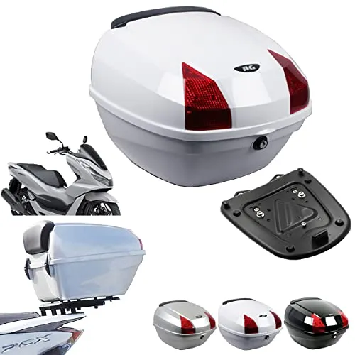 PCX専用。 ボックス&キャリア セット 容量27L 取付簡単 リアボックス リアキャリア バイクボックス トップケース バイク ケース BIKE BOX 適応車種： (PCX-2014~2025) PCX125-JF56/JF81/JF84/JK05/J