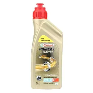 エンジンオイル カストロール SAE 10W-30パワー1 レーシング4Tシンセ ホンダエンジン用 1リットル- 1 liter engine oil Castrol SAE 10W-30 power 1 racing 4T synth for Honda engines- 【並行輸入品】