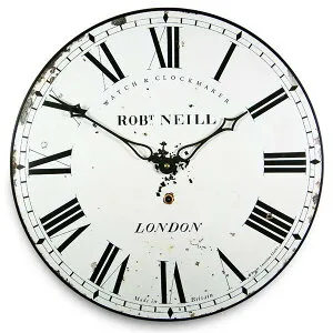 アンティーク調でお洒落！ロジャーラッセル掛け時計 RogerLascelles掛け時計 Classic London wall clock 壁掛け時計 ロジャーラッセル時計 PUB-NEILL