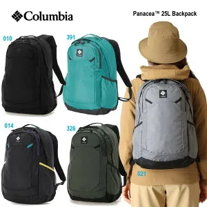 コロンビア PU8665 パナシーア25L バックパック Columbia Panacea? 25L Backpack リュックサック アウトドア 通勤 通学 010 BLACK 014 Black Multi 326 Alpine Tundra