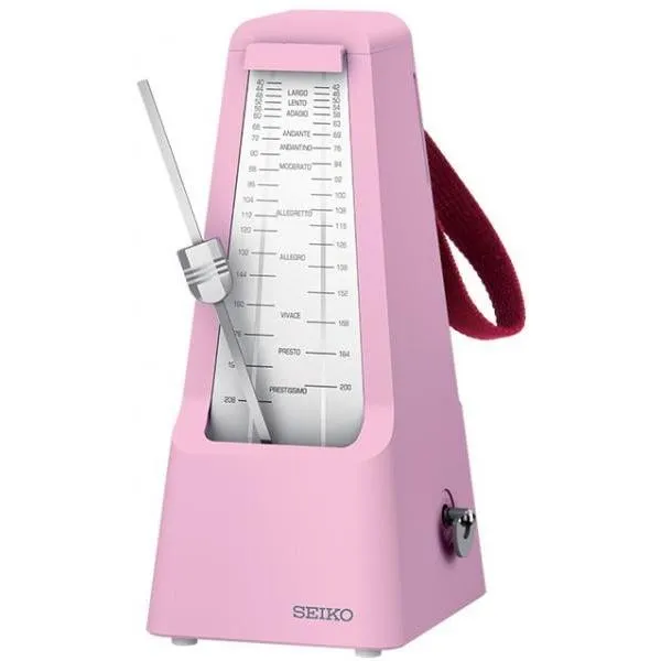 SEIKO(セイコー) SPM400 チェリーピンク C 振り子式 メトロノーム おもり 据置き式 ピンク 楽器 SPM-400 metronome pink