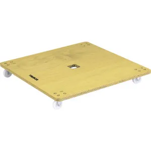 TRUSCO 合板平台車プティカルゴ 900X900 ナイロン車 PC-9090 (900X900 24T)Nキャスター 【505-7566】