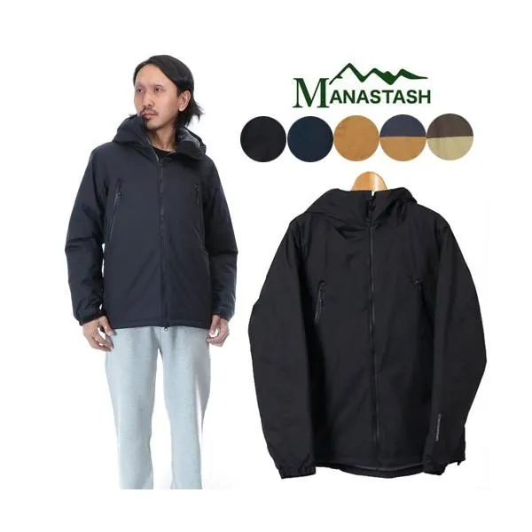 送料無料 MANASTASH マナスタッシュ プリマロフト 中綿 ナイロンジャケット アウター PRIMALOFT 2.5LAYER P-100 JKT mana7172036