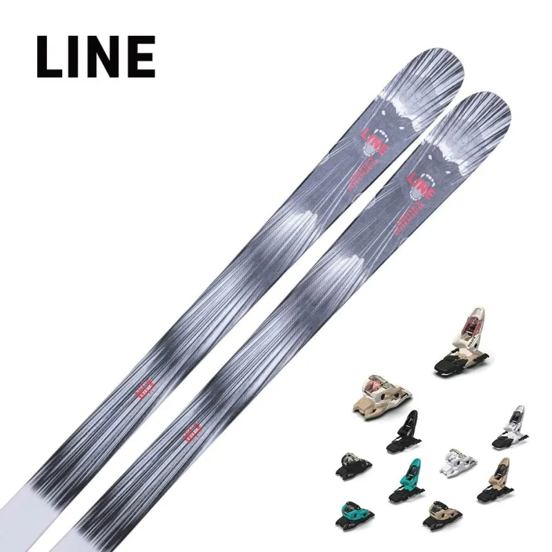 LINE ライン スキー板 メンズ レディース＜2026＞HONEY BADGER [LN2509350] + マーカー SQUIRE 11 ビンディング セット 取付無料
